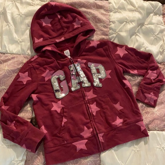 Gap sequins sweatshirt set size s 6/7 - Picture 3 of 10